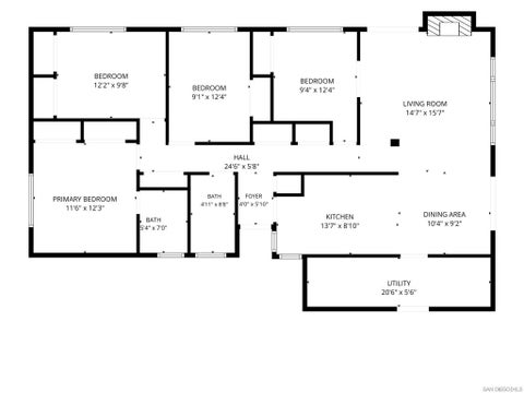 Tiny photo for 5090 Mount Harris Drive DR, San Diego, CA 92117 (MLS # 260025140SD)