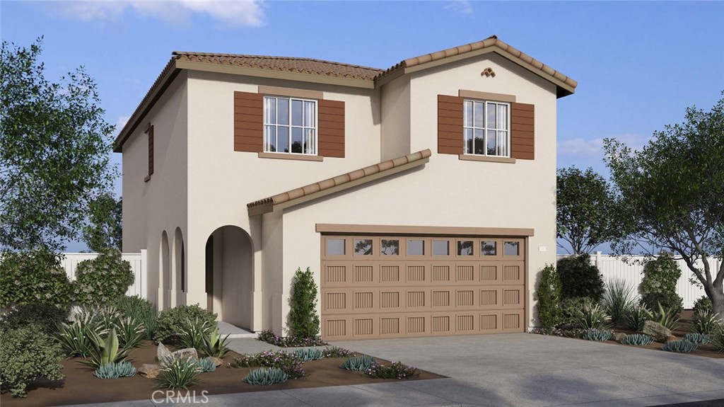 NEW CONSTRUCTION - SINGLE-FAMILY HOMES – NEW COMMUNITY! Welcome to Stella Pointe, a brand, new collection of thoughtfully-designed, two-story, single-family homes in Moreno Valley, ranging from 1,575 to 1,900 sq. ft. The perfect 3-bedroom home awaits you in this Residence 1575 plan, featuring 1,575 sq. ft, 3 bedrooms, 2.5 baths with Loft! Carefully, crafted spaces are around every corner, making this floor plan live large with an open-concept Great Room and Kitchen, gorgeous cabinetry, premier, stainless-steel appliances, corner pantry and large, eat-in kitchen space. The nicely-sized Loft space on the second floor serves as a great spot for movie night, studying or lounging, and separates the two spacious bedrooms, convenient laundry room and secondary bathroom on one side, from the gorgeous, expansive Primary Suite retreat. You'll love the luxurious and large Primary Bathroom complete with dual-sink vanity with stone counters, walk-in shower and extra-large walk-in closet. Other amazing standard features include America’s Smart Home Technology for home automation at your fingertips, LED recessed lighting and more!