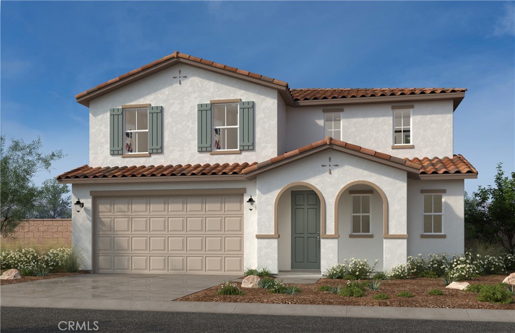 Beautiful Hudson community- KBhome's newest Community in Winchester, CA with all electric, solar-powered homes to help maximize home energy efficiency and comfort. This brand new energy star home is 2,763 square feet, 4-5 bedrooms and 2.5-3.5 bathrooms . The spacious great room overlooks a modern kitchen with included Stainless Steel appliances, granite counter tops, and white shaker style cabinets. Primary bedroom and both secondary bedrooms have spacious closets. This home comes with a 10 year limited warranty backed by one of the nations largest home builders. This community will include a proposed city maintained valley wide park within the community that will feature amenities such as a basketball court, softball field, soccer fields and playground. NO HOA!
Photo is rendering of the model. Can purchase or lease the solar