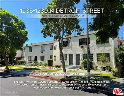 Photo of 1235 N Detroit Street, West Hollywood, CA 90046 (MLS # 26991733)