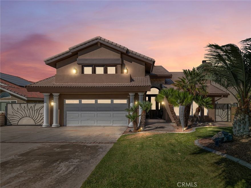 Come view this exquisite lake front home in the sought-after Spring Valley Lake community, affectionately known as "The Jewel of the High Desert." This area is renowned for its vibrant lifestyle and exclusive member amenities, including a 200-acre waterski lake with a marina and fuel services. The home itself is a testament to ownership pride, boasting a pristine condition with a thoughtful layout. It features an open floor plan with a south-facing orientation, bathing the interior in natural light. The state-of-the-art kitchen, complete with premium appliances and extensive counter space, seamlessly transitions into the spacious great room, perfect for hosting or family gatherings. The primary suite offers an unparalleled sanctuary, expansive in size and leading to a welcoming balcony where one can enjoy the serene water views. This property represents more than a home; it's a way of life. Seize the opportunity to own this remarkable residence within the prestigious Spring Valley Lake community. Arrange a viewing to fully appreciate its elegance and comfort. Additional perks include a beach, swimming area, community building, parks, fishing spots, and an equestrian center. The community is also home to the acclaimed Steele Canyon Golf Club Corp, with its 18-hole golf course and country club. For added reassurance, the Spring Valley Lake Public Safety Department operates around the clock, offering security, medical aid, lake patrol, and comprehensive assistance. Embrace the chance to claim this stunning lake home and all the benefits Spring Valley Lake has to offer. Set up your private viewing!