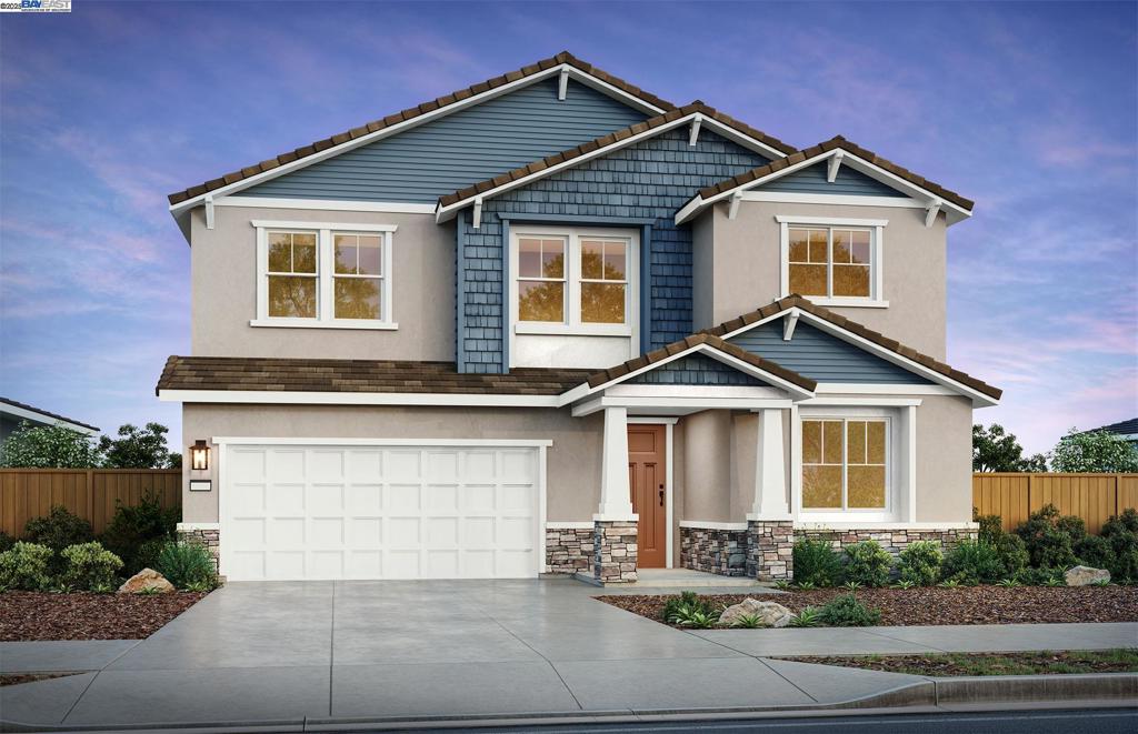 Plan 3 features an open floor plan with covered patio, quartz kitchen countertops, white cabinetry, stainless steel Whirlpool appliances and luxury vinyl plank flooring. Located in a court, this beautiful home will be ready in early fall 2025. *Photos are of model home, not actual home*
