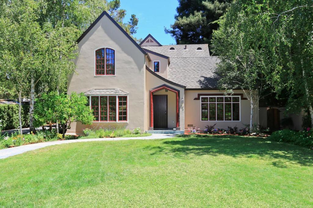 Enchanting French Country style home in Menlo Park's beautiful Menlo Oaks neighborhood. This 5 bedroom, 3 bathroom home has wonderful curb appeal and combines old-world charm with modern amenities. A perfect family home, it has an ideal floor plan with 4 bedrooms upstairs and one downstairs, along with a separate office, eat-in kitchen, family room and playground-like backyard. All in close proximity to both downtown Palo Alto and Menlo Park, Stanford, commuter routes and excellent Menlo Park schools.