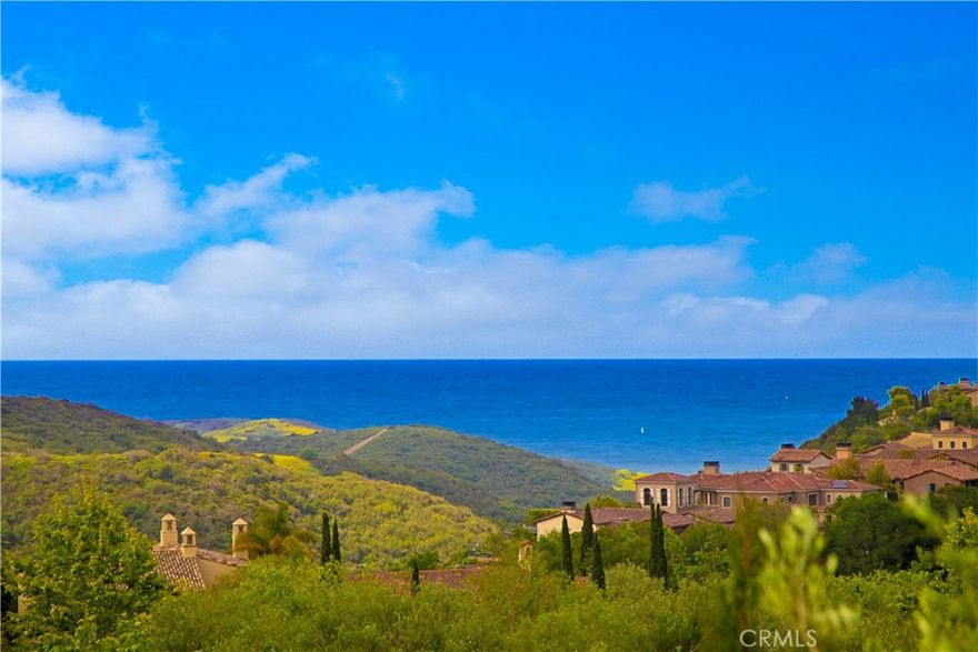 Located in the prestigious guard-gated community of Pacific Ridge in Newport Coast, this beautifully reimagined residence blends timeless architecture with sophisticated, modern design. A gated loggia entry welcomes you in, offering a separate private entrance to the highly sought-after main-level guest suite—complete with its own office or den, ¾ bathroom, and bedroom, ideal for visitors or multi-generational living. Renovated from top to bottom, the home showcases contemporary finishes throughout, including wide-plank flooring, designer lighting, and a chef’s kitchen outfitted with premium appliances: a Wolf range and microwave, Subzero refrigeration, built-in Miele cappuccino maker, and an expansive Calacatta marble center island with dual sinks. The kitchen seamlessly flows into the great room featuring wood-beamed ceilings, a cozy fireplace, integrated surround sound, and abundant natural light. Upstairs, the oversized primary suite offers a peaceful retreat with French doors leading to a private balcony capturing stunning ocean and Catalina Island views. The suite also includes a spacious walk-in closet, luxurious freestanding soaking tub, makeup vanity, and soaring ceilings. Two additional bedrooms, a full laundry room, and a versatile office or library nook complete the upper level. Outside, the wraparound backyard borders a tranquil canyon and is thoughtfully designed for entertaining—with a covered loggia, outdoor kitchen equipped with a Lynx BBQ and refrigerator, built-in fire pit, and a saltwater spa/"spool" with a soothing waterfall feature. The sellers have also recently upgraded the home with brand-new pool equipment for enhanced efficiency and ease of use. Residents of Pacific Ridge enjoy access to exclusive community amenities including a heated Jr. Olympic pool, spa, parks, playgrounds, and scenic hiking and biking trails that lead directly to Crystal Cove and beyond. *VIDEO TOUR AVAILABLE IN ENGLISH, VIETNAMESE & CHINESE*