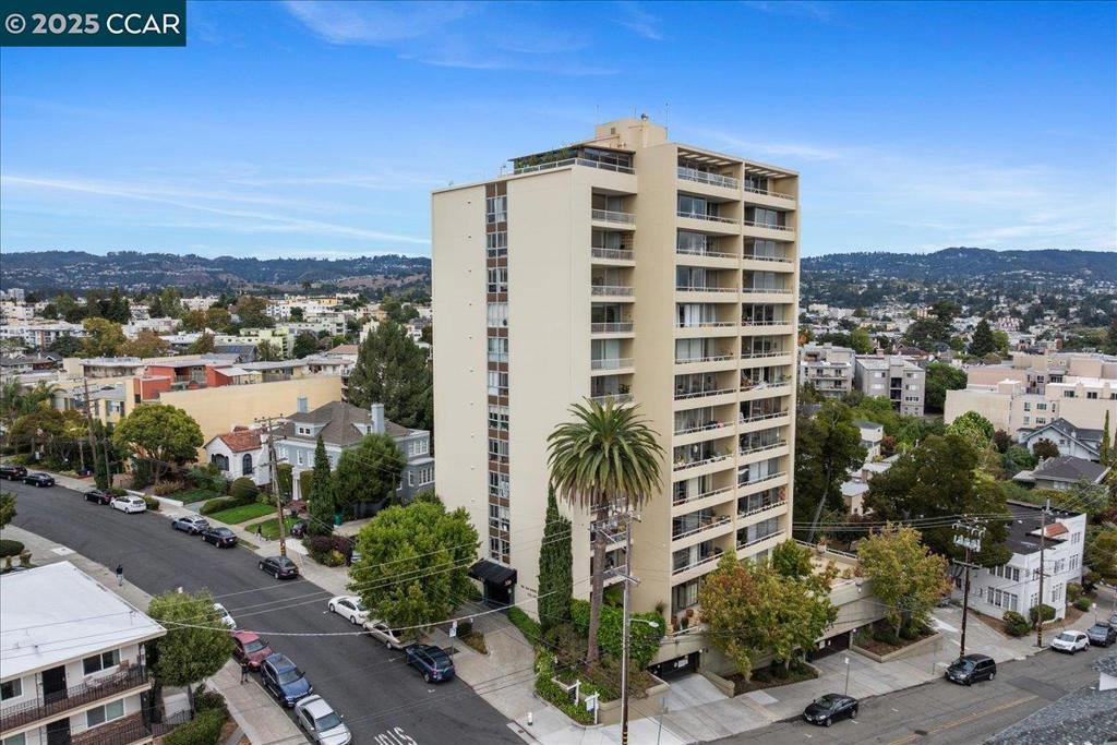 Rare second-floor end unit at Van Buren Tower—bright, spacious, and filled with natural light! This 2-bedroom, 2-bath home features floor-to-ceiling windows, parquet wood floors throughout, and multiple balconies for effortless indoor-outdoor living. Enjoy the building’s full suite of amenities: secure gated parking with assigned space, keyed elevators, outdoor terraces, storage, bike parking, app-based laundry, and EV charging. Pet-friendly and fully updated for city compliance, it’s a home you can feel confident in. Prime Adams Point location—just blocks to Lake Merritt, Whole Foods, Trader Joe’s, and the Grand Lake farmers market. Popular restaurants, cafés, shops, and easy access to BART and public transit make this condo the perfect blend of comfort, convenience, and city lifestyle. Views: Downtown