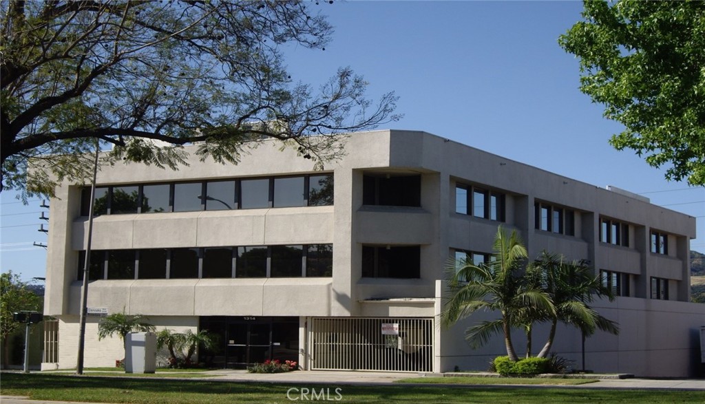 Office suite on the third floor with double-door entry, two (2) large private offices and an open area; two (2) reserved parking spaces at $65 per space per month; garden office building with gated parking and 24-hour access; property is equipped with security cameras, close to the 5 and 134 freeways