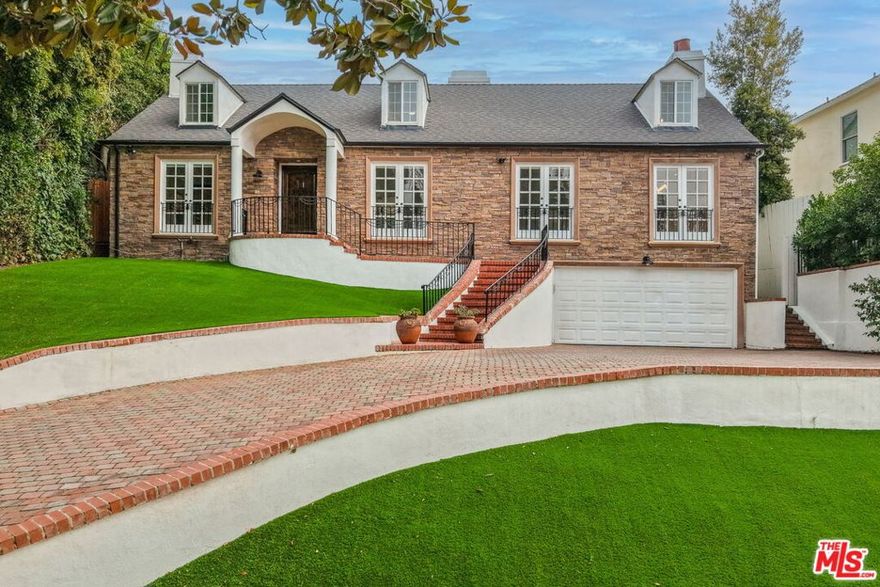 Located in the prestigious Holmby neighborhood, this beautifully updated 3-bedroom, 4-bath home with two bonus rooms blends timeless charm with modern comfort. The bright, open living space showcases new oak  engineered floors, recessed lighting, and elegant large sliding glass doors that open to the private backyard with a pool, built-in BBQ, and multiple seating areas perfect for entertaining and indoor/outdoor living.The home features a traditional dining room, a cozy den with fireplace, and a spacious kitchen with custom cabinetry and premium appliances. The master suite offers a luxurious retreat complete with a large bath and generous walk-in closet. Additional highlights include a 2-car garage and a brand-new washer and dryer for modern convenience.Two bonus rooms provide flexible options for a home office, gym, or guest suite. Ideally situated within walking distance to Century City and Westwood Village, this residence offers both convenience and sophistication true Holmby gem not to be missed.