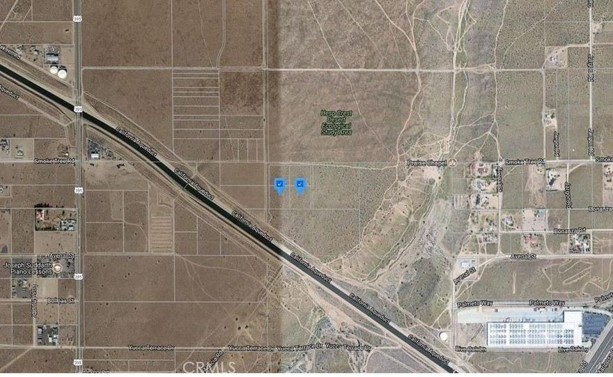 TWO desirable 2.2 acre parcels (4.5 acres combined) located next to a beautifully planned new development of residential homes, within close proximity to a park and Victorville Fire Department. Easy access from HWY 395 and 15 FWY, Surrounded by breathtaking views of snow-capped mountains and the feel of the High Desert climate. This ideal location offers a perfect spot to build your dream home. Both lots to be sold together.