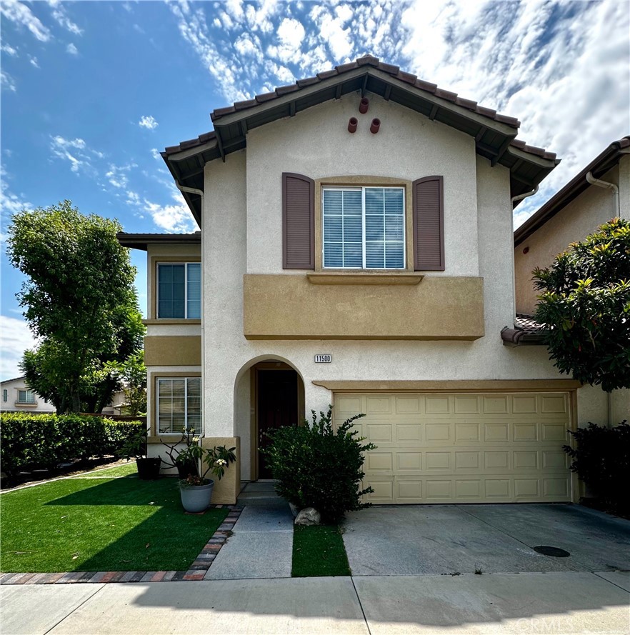 Beautiful Two-Story Condo located in the Coronado Community of Riverwalk. Nice-size living room. Remodeled Kitchen with new cabinets and quartz counters, recessed lighting, stove, and microwave. All bedrooms are upstairs with a bonus loft. Half bathroom downstairs and 2 bathrooms upstairs. Separate laundry room upstairs. Attached 2-car garage. Landscaped yard with artificial turf. Association Pool. Close to La Sierra University, Freeways, and Shopping.