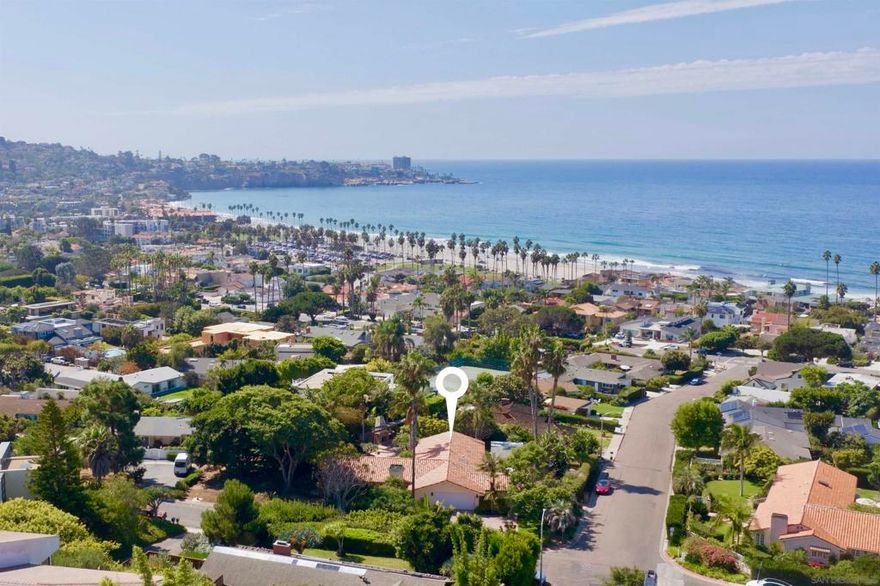Welcome to paradise in La Jolla Shores! Situated on over 1/2 an acre, this beautiful single level home with vaulted ceilings is exactly what you've been waiting for. Featuring a spacious primary retreat, an ADU, pool, jacuzzi and a very private lot, there is a sense of peace and harmony on Calle Corta. Just a short stroll to world famous La Jolla Shores Beach, the main house boasts 4 bedrooms and 3.5 baths and the detached casita features a private entrance and a beautiful courtyard. Don't miss out on this incredible opportunity!