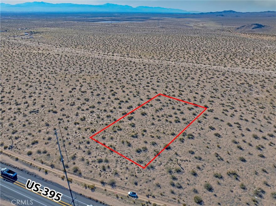 High-Visibility Land Along US Highway 395 – Adelanto, CA
Opportunity to acquire 1.25 acres of land with frontage and visibility along US Highway 395, a major north–south travel corridor through the High Desert. Highway 395 serves as a primary route connecting Adelanto with Victor Valley and surrounding markets.
The property is currently zoned Residential per public records. Buyer to independently verify zoning, land use, and development potential, including the possibility of commercial or mixed-use, with the City and County. Located within the path of future development, this parcel is well suited for investment, buy-and-hold, or future build opportunities This property may be sold together with an adjoining parcel of just under 5 acres, creating a larger development opportunity.

APN: 0460-142-25-000 | Approx. 1.25 acres.