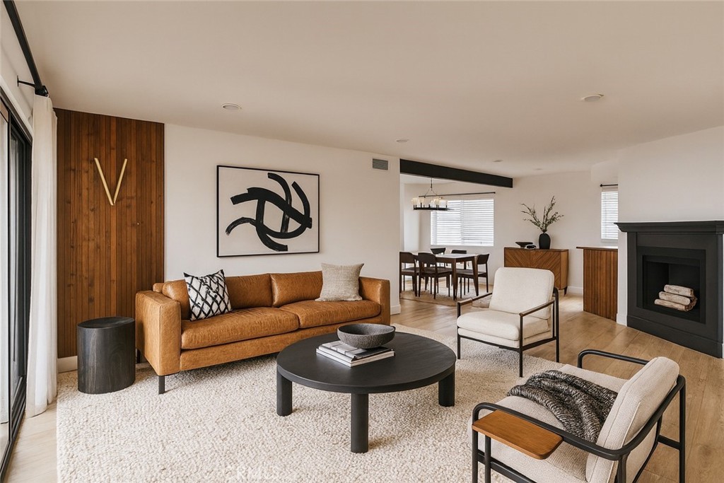 Discover style and comfort in this beautifully updated one-bedroom, one-bath condo featuring a remodeled full kitchen, spacious living area, expansive bedroom with large walk-in closet and in-unit washer and dryer. The expansive private patio is perfect for relaxing or entertaining. It is a serene retreat while still being just moments from all that Studio City has to offer. Enjoy the abundant natural light, and a layout that lives large in a small pet friendly building with gated two car tandem parking. Just one block from The Shops at Sportsmen’s Lodge, across from the walk along the River and in close proximity to Ventura Blvd's dining and shops, this condo is an ideal urban haven. Don’t miss this incredible opportunity to live in a peaceful, spacious, and stylish home in one of LA’s most sought-after neighborhoods.