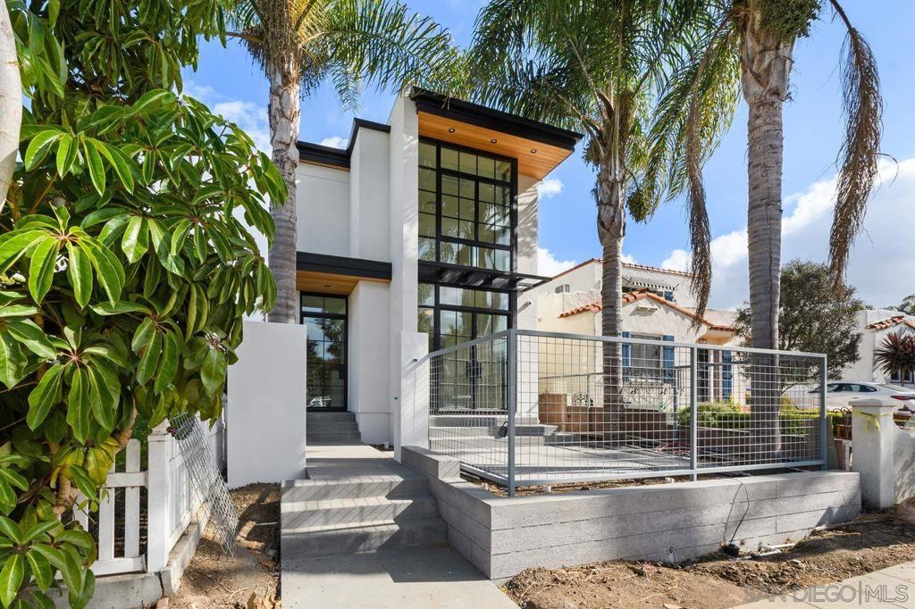 This stunning custom newly built property is located in the heart of La Jolla Village, offering 3 ensuite bedrooms, 1 optional bedroom, 4 baths and a 2-car carport. Experience modern architectural design with an open concept layout, the home is an impressive and property that boosts exceptional design, materials and craftsmanship. The interior offers a sophisticated design with attention to detail and designer high-end finishes, such as extravagant maple hardwood flooring a a gourmet chef’s kitchen featuring exquisite quartz countertops, a dacor stove, two ovens, and custom maple cabinetry, The great room includes one of 2 fireplaces, creating a cozy and inviting atmosphere. Home includes a separate laundry room with washer and dryer. The outdoor patio includes a hot tub and bar area, ideal for relaxation and entertaining. Step outside onto the oversized deck where you can enjoy ocean views at sunrise or sunset. This home is a welcome retreat for those seeking both luxury, walkability and the La Jolla Village lifestyle!