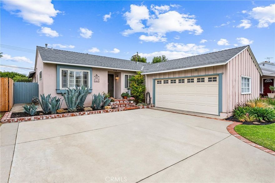 Stop the car! This is the one you've been waiting for, and it's move-in ready! This spacious Brea single-story home is available for the first time on the market and offers a fantastic, flexible layout with 3 big bedrooms and 1.5 baths.  You'll love cozying up by the beautiful stone fireplace in the sun-drenched living room, and the functional galley kitchen provides tons of storage for the chef. Year-round comfort is guaranteed with central A/C and heat, and the charming patio is ready for your next BBQ. The incredible location is unbeatable: walk to highly-rated Arovista Elementary, and you're just minutes from Downtown Brea's best dining, shopping, and the 57 Freeway for an easy commute to LA, OC, or Riverside. This fantastic opportunity won't last—it's sold AS-IS, so call today for your private tour! (Buyer to verify all details, including square footage and permits).