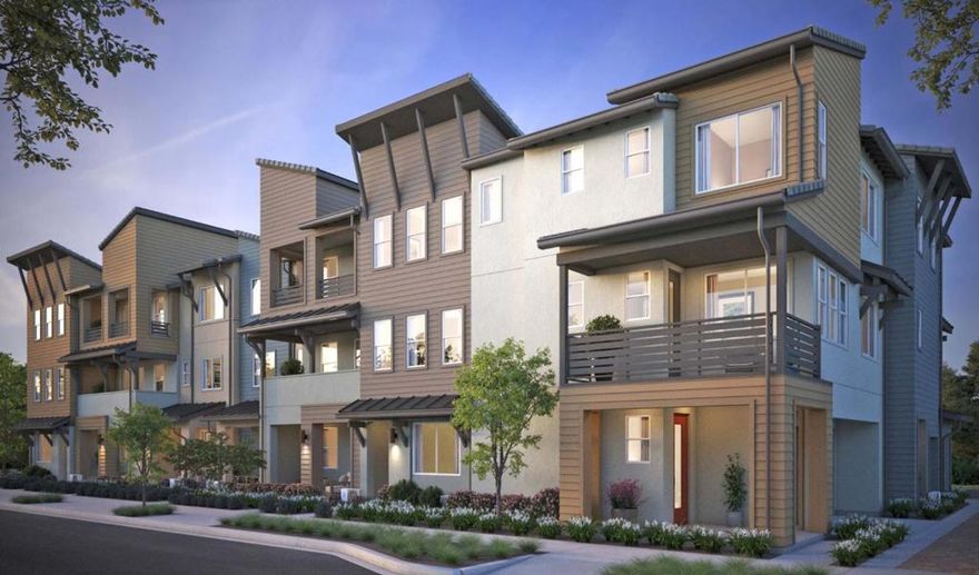 This brand new 3-story townhome offers 2 bedrooms and 2.5 baths with an open kitchen, dining, and living area that opens to a covered deck. Enjoy upgraded flooring throughout, shaker-style cabinetry in Winter White, and quartz kitchen countertops and island. The kitchen features a Whirlpool stainless appliance package, including a 5-burner gas cooktop, built-in oven, microwave, and dishwasher. Completion: Fall 2025. The Lumberyard Sales Office is open Wed & Sun 126pm, Thurs-Sat 10am-6pm. Closed Mon & Tues.