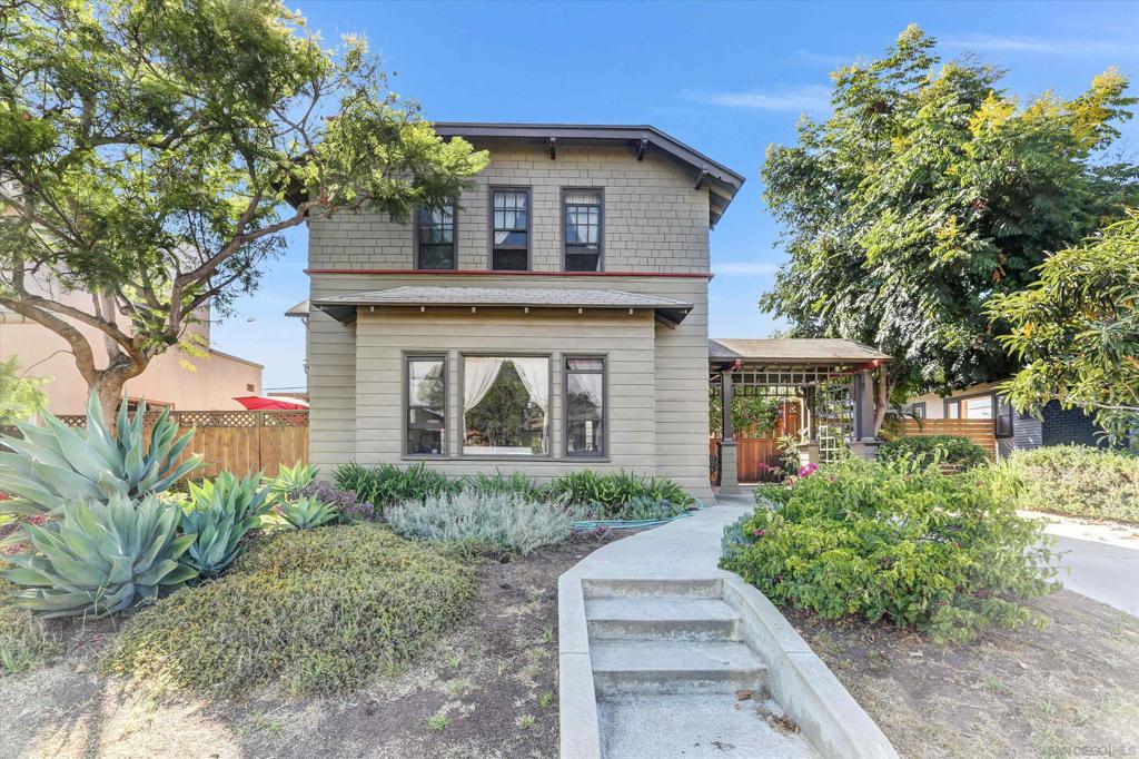 Craftsman with Mills Act tax savings in the heart of North Park. Steps to parks, dining, and shops, this home offers charm and potential. Spacious layout with living room, family room, and three large bedrooms upstairs. Private yard with spa, shade trees, and grass. Long driveway plus small garage with laundry. A rare chance to restore and customize a historic home while enjoying tax benefits in one of San Diego’s most desirable neighborhoods! Just steps from parks, shopping, restaurants, and more, this property offers both character and convenience. Inside, you’ll find generous living spaces including a welcoming living room, a separate family room, and three spacious bedrooms upstairs. While the home is ready for updating, it presents incredible potential to restore and customize to your taste. The private yard is a retreat of its own with mature shade trees, a grassy area, and a relaxing spa. A long driveway provides ample parking, and the small garage has been updated to include a laundry room. A rare opportunity to own a historic gem with amazing tax savings and the chance to create your dream home in one of San Diego’s most sought-after neighborhoods.
