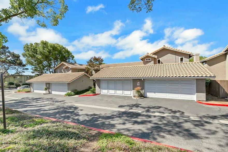 1390 Palomar Place is a well-maintained 3-bedroom, 1.5-bathroom townhouse located in a desirable Vista community. The home offers a functional floor plan with sizable living spaces, a well-appointed kitchen, and a private outdoor yard space with patio area. The two-car garage provides convenience and security for parking and storage needs. Recent updates and thoughtful finishes throughout create a move-in ready opportunity for anyone looking for a home with incredible pride of ownership.  The community features landscaped common areas, a pool, and greenbelt walkways. HOA services include some exterior maintenance and upkeep of shared amenities.  Conveniently located in North County San Diego, the property is minutes from Downtown Vista Village with its dining, shopping, and entertainment options. Local parks, recreation, and nearby freeway access make this a centrally positioned home with easy connections to daily living and recreational amenities.