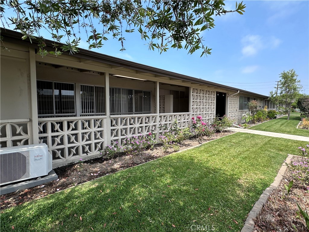 Welcome to Leisure World Seal Beach! This charming 2 Bedroom 1 Bathroom Drive Up Unit is turnkey and move-in ready. New deluxe vinyl plank "wood" look flooring throughout the unit. The unit has just been fully painted, with a brand new oven installed and is ready for you to call home! There is a mini split HVAC unit in the living room to keep you comfortable all year round. Cut down shower in the bathroom, plus a skylight for natural light. The carport is right across from the unit for convenience. The large "L" shaped patio can be used to enjoy the fresh ocean breeze that this south facing unit enjoys. There is also a large storage closet at the end of the patio. Leisure World is the best kept secret in Orange County and So Cal, offering affordable living in a beach community less than a couple of miles from the ocean and Seal Beach Pier. Leisure World is a guard gated Community with 24 hour controlled access. The Leisure World Community has too many amenities to list, but include a 9 hole Golf Course, Community Pool & Jacuzzi, State of the Art Gym and Exercise Rooms, Table Tennis Center, Billiard Rooms, Pickleball Courts, Indoor Shuffleboard, Bocce Ball, 6 Clubhouses with over 150 different clubs and activities - such as Live Music & Cultural celebrations, Art, Ceramics, Lapidary, Sewing, Crafts, Wood Shop, and many game, card and travel clubs just to name a few. There is an outdoor Amphitheater, Library, Credit Union, Post Office, and an Optum Medical Center with a Pharmacy next door. There is an "On Demand" Bus service to get you around the community and to several local shopping and event destinations. Leisure World is freeway close, plus lots of shopping and restaurants just north in Rossmoor, or about two miles south on Main Street Seal Beach and PCH. Carport is in Building 129 - Space 32. Don't miss this opportunity to make this affordable unit your new Beach Home!! Leisure World is a true Community with so much to do that you can stay busy seven days a week, or just relax and enjoy the great So Cal Weather!