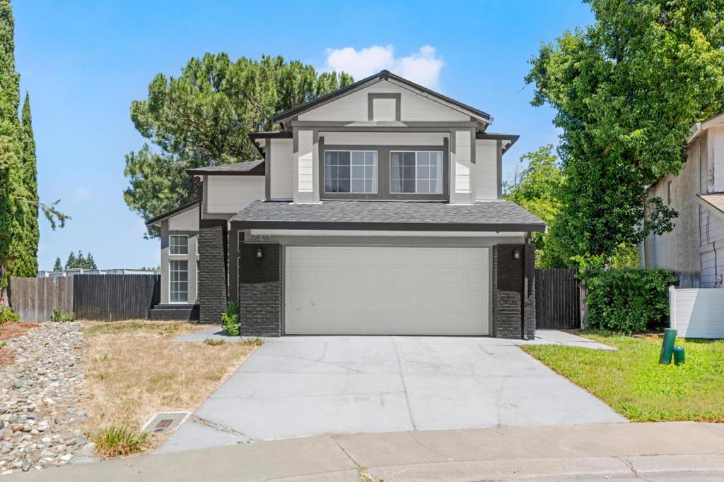 Welcome to this beautifully maintained 3-bedroom, 2.5-bathroom home offering 1,543 sq ft of living space on an expansive 7,231 sq ft lot. Nestled in a quiet and peaceful neighborhood, this home combines style, functionality, and outdoor enjoyment. Step inside to discover a bright and spacious living room with laminate flooring and built-in cabinets, perfect for both everyday living and entertaining. The modern kitchen features crisp white cabinetry with ample storage, sleek granite countertops, stainless steel appliances, and a stylish subway tile backsplash. All three bedrooms are generously sized, including a primary suite complete with an updated ensuite bathroom featuring dual sinks and a stall shower. A cozy family room seamlessly connects to the outdoor patio, making indoor-outdoor living a breeze. The front yard enhances the homes curb appeal, while the spacious backyard is a true retreat, complete with a pergola perfect for relaxing or hosting gatherings. Dont miss the opportunity to own this delightful home in a welcoming community.