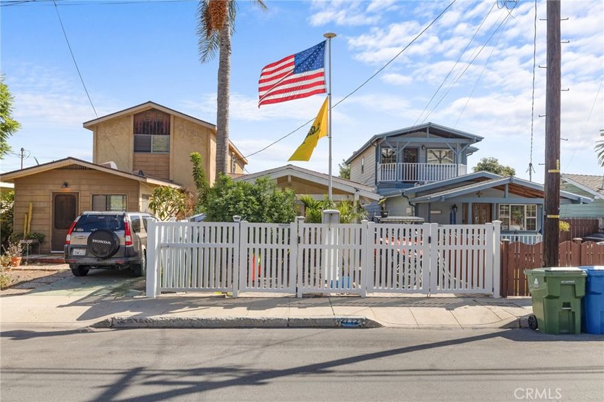 (VA Assumable LOAN ) Welcome to this classic beach bungalow in San Pedro's sought-after Point Fermin neighborhood! Full of charm and character, this light-filled coastal home lives larger than its size, offering gentle ocean breezes, a functional layout, and a peaceful setting just blocks from the water. Enjoy the benefit of modern upgrades throughout, including solar panels (3,500 watts) with on/off grid capability, a Tesla Powerwall 2 battery system, tankless water heater (approx. 4 years old), HVAC (5 years old), and a roof less than 6 years old — providing efficiency, reliability, and peace of mind for years to come. The detached 400 sq ft two-car garage offers high ceilings—perfect for a workshop, storage, or potential ADU conversion—plus roughly 125 sq ft of basement space for additional storage or utility use. Located in a quiet, walkable neighborhood just minutes from Point Fermin Park, local cafés, shops, and the Catalina Island ferry terminal, this home perfectly combines vintage charm with modern sustainability. A rare opportunity to own a piece of San Pedro's coastal character, thoughtfully updated for today's lifestyle.