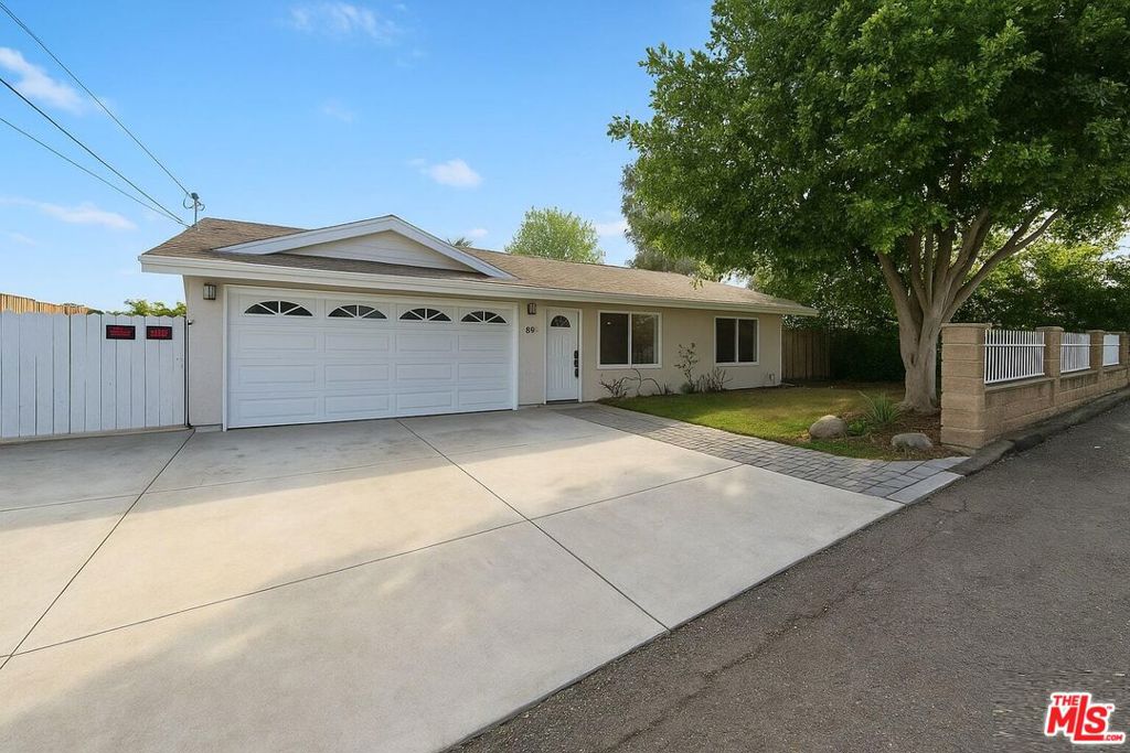 Step into this stunning, recently updated residence! It features a sleek, contemporary kitchen equipped with elegant granite countertops, crisp white cabinetry, a gas range/oven, and high-quality stainless steel appliances. The home boasts modern bathrooms, dual-paned windows, and stylish vinyl flooring throughout. The spacious, attached 2-car garage offers ample space for vehicles and additional storage. There's extra parking available in the driveway, including space for an RV. The spacious backyard, complemented by a covered patio, is perfect for hosting gatherings. A versatile storage shed in the backyard, complete with drywall and electricity, serves ideally as a workshop, a garden tool storage, or even a home office. It is situated at the end of a secluded road, and the convenience of being close to the local elementary school. The home provides easy access to Highway 78 and is just a mile away from Vista Village, a vibrant hub with restaurants, breweries, the Cinepolis movie theater, and The Wave waterpark. This home is a true gem, offering both tranquility and accessibility.