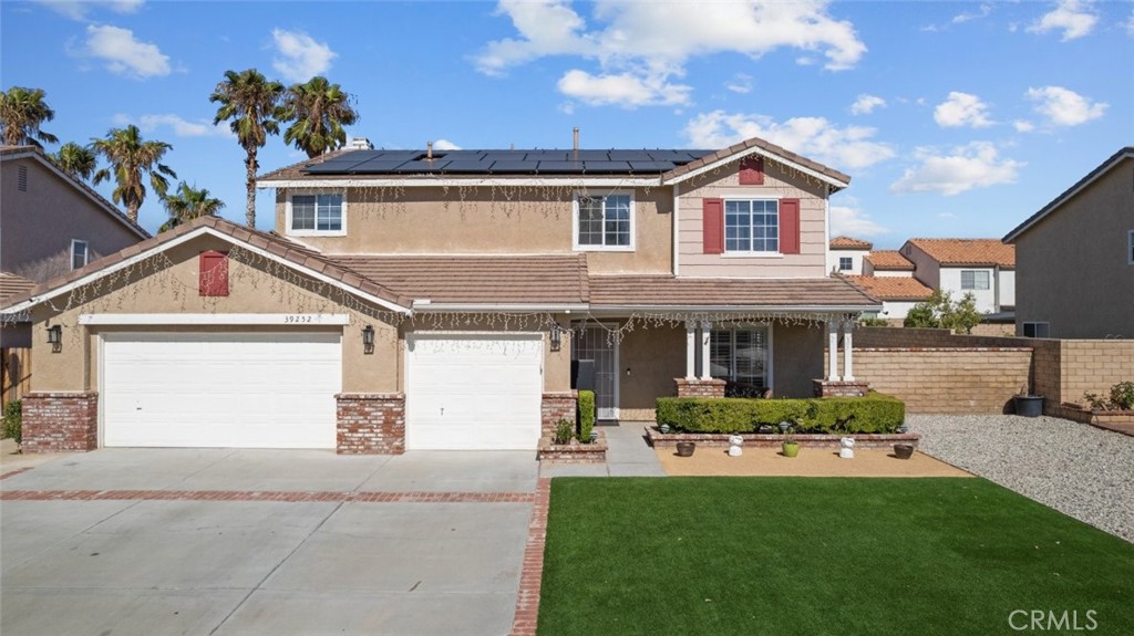 5 bed 3 bath home located in the heart of Palmdale, offering over 2000 square feet of well designed living space. This two story property is situated in a desirable neighborhood and features a bright and open layout with an abundance of natural lighting throughout. The spacious living room includes a fireplace, creating a warm and welcoming atmosphere ideal for everyday living and gatherings.
The full kitchen is equipped with ample cabinetry, a center island, and plenty of counter space, making it a functional space for cooking and entertaining. All bedrooms are generously sized, and several include walk in closets for added storage and convenience. The home also features an individual laundry room and ceiling fans throughout to enhance comfort.
The backyard is expansive and includes an inground pool, providing a private outdoor area perfect for relaxation or entertaining. This beautiful home combines space, comfort, and location, making it an excellent opportunity in the Palmdale market.