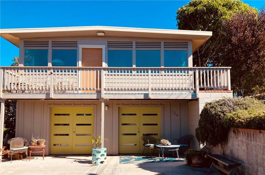 Perched on a corner lot in the desirable Morro Heights neighborhood, this versatile property captures beautiful ocean, rolling hills, and Morro Rock views! The 3-bedroom, 2-bath primary home has been tastefully updated with lovely new cabinetry, Corian kitchen counters, and luxury vinyl plank flooring. The wood-burning fireplace in the living room is perfect for cozy coastal evenings.
A detached 1-bedroom, 1-bath ADU with private entrance, kitchenette, loft, and gas fireplace offers incredible flexibility — ideal for guests, rental income, or multigenerational living. The ADU also features a newer roof, plus a concrete patio and additional storage out back.
Each unit also has its own laundry room and tankless water heater!
Live in one, rent the other, or enjoy both! Centrally located with easy access to town, beaches, and the Embarcadero, this is your chance to make it happen in Morro Bay today!