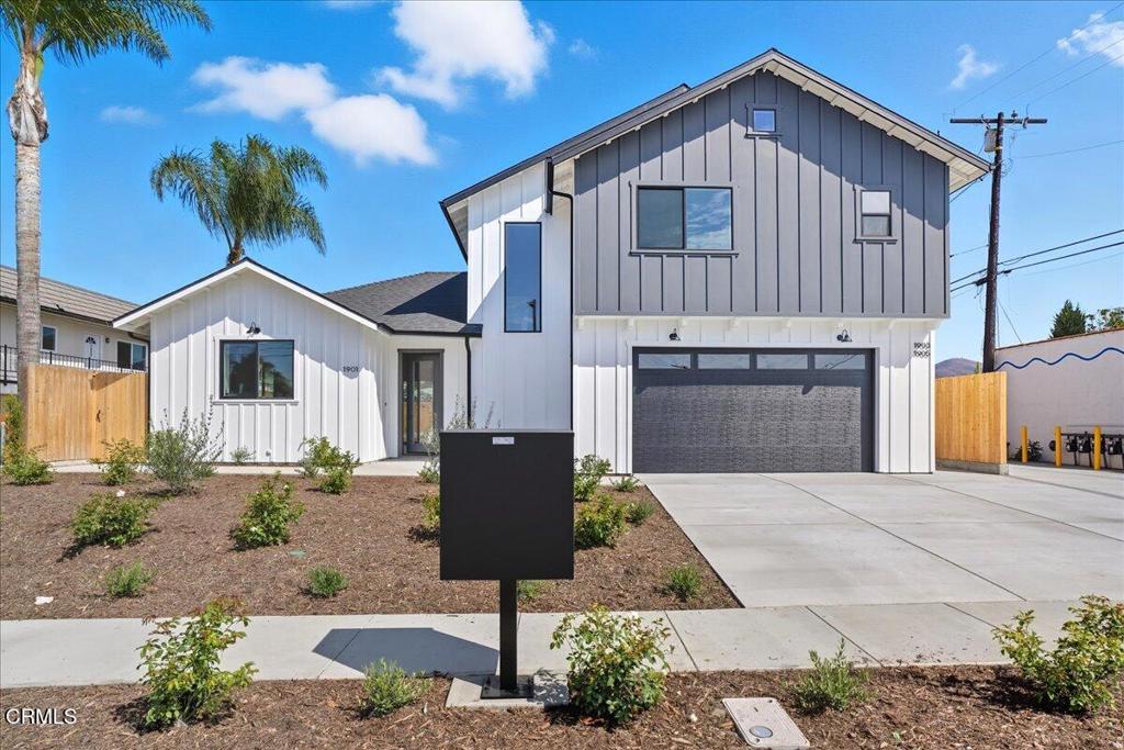 Brand-new construction with ocean views located just minutes from the beach with incredible rental and multigenerational living potential. This property offers a 3 bed, 2 bath main home (1,574 sq ft), a 2 bed, 2 bath ADU (799 sq ft), and a 1 bed, 1 bath Junior ADU (499 sq ft) -- totaling 2,872 sq ft of living space. Each unit has its own private entrance and is equipped with a full kitchen and laundry hookup, providing excellent flexibility for extended family, guests, or rental income. Thoughtfully designed with functionality and privacy in mind. Enjoy ocean views from the main residence and easy access to beaches, shopping, dining, and top rated schools. Live in one unit and rent out the others -- a great opportunity for both homeowners and investors.
