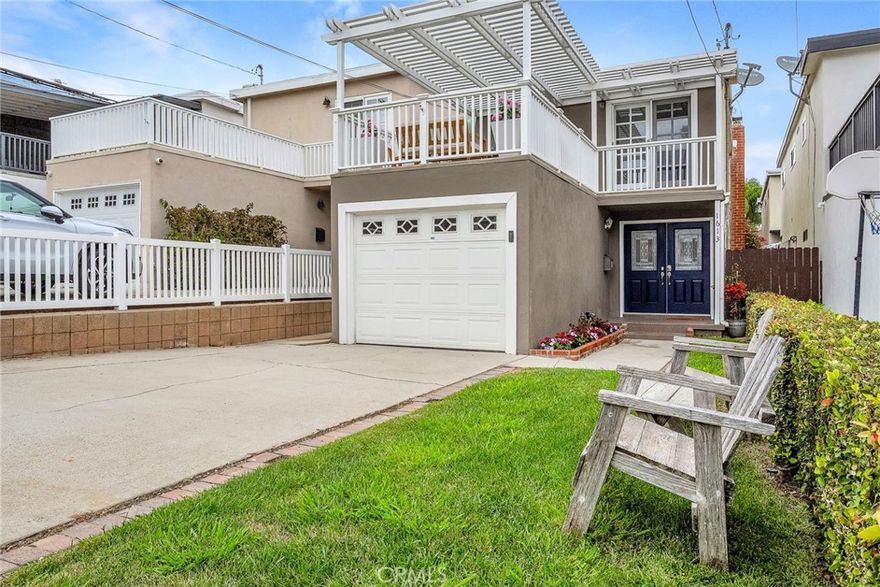 Move right in and enjoy the holidays in this gorgeous Golden Hills home, just a short distance to the beach and steps from award-winning Jefferson Elementary. Featuring 3 bedrooms, 1.5 updated baths, it’s the perfect blend of comfort and coastal charm.



The open floorplan includes a bright living and dining area with fireplace and sliding doors to a beautiful private patio—great for BBQs and warm summer nights. The updated kitchen has newer appliances plus a sweet breakfast counter. Upstairs, enjoy three bedrooms and a sunny nook (or office space) leading to a front deck with a white pergola, balcony, and wet bar—an entertainer’s dream.



Updated throughout with inviting outdoor spaces and a garage, this home truly captures Redondo Beach living at its best.
