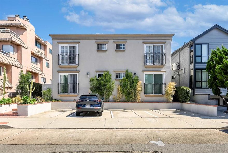 7447-7453 Hershel Avenue Apartments represents a unique value-add and location-driven opportunity in one of San Diego’s most desirable neighborhoods. Situated in La Jolla Village and walking distance to beaches, restaurants, and shopping, the property occupies an “A” location in an area that rarely trades. Originally constructed in 1953, the subject consists entirely of one-bedroom, one-bath units. With targeted interior renovations and exterior upgrades, there is potential to increase rents and overall property value, capturing additional upside in a strong market. Renovated properties with comparable locations are listing units for approximately $6.00/SF in rent.  The surrounding market supports sustained demand for multifamily rentals, with a median home sale price of $2.325 million as of June 2025 keeping homeownership out of reach for many and reinforcing the attractiveness of rental housing.