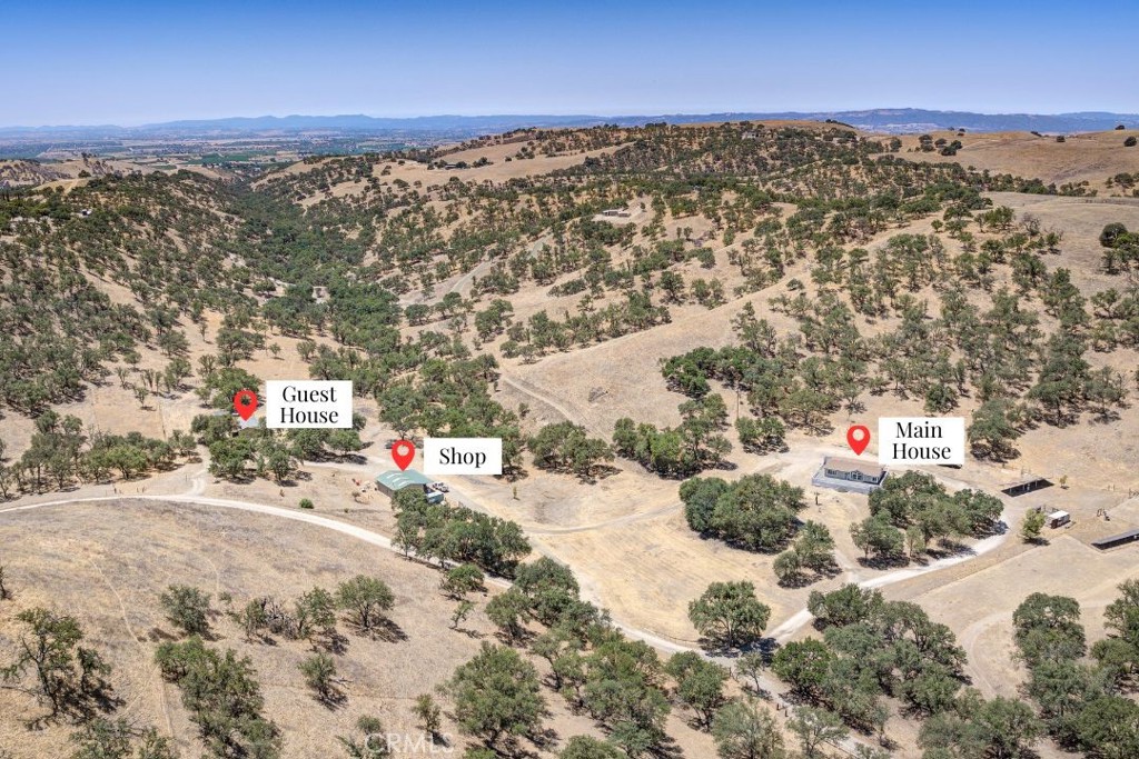 Introducing “Ranchita Vista Estate”—a rare opportunity to own 40+ acres of versatile agricultural land in the desirable Estrella District of San Miguel, part of the renowned Paso Robles AVA. This fully fenced and cross-fenced estate features fully owned solar and offers an exceptional blend of space, privacy, and potential—ideally suited for a boutique vineyard, equestrian retreat, livestock operation, or private country getaway. The 40 acre property offers two homes and one large shop, and hiltop future building sites.
At the heart of the property sits a beautifully appointed 3-bedroom, 2-bathroom newer manufactured home, thoughtfully remodeled for modern comfort. The open-concept layout features soaring ceilings, large ceiling fans, and contemporary finishes throughout. The kitchen impresses with a central island, sleek stainless steel appliances, and quartz countertops—perfect for entertaining or everyday living. The spacious primary suite includes a private ensuite with dual vanities and a walk-in shower, while two guest bedrooms and a full bath provide comfortable accommodations for family or visitors.
In addition, a newly renovated 1-bedroom guest house offers even more flexibility. This charming secondary residence features an open layout, a cozy wood-burning stove, stainless steel appliances, and modern finishes—ideal for extended family, guests, or potential rental income. The current owners run a successful short-term vacation rental here.
Enjoy breathtaking panoramic views of surrounding vineyards and rolling hills, offering a true sense of peace and seclusion—yet just 25 minutes from downtown Paso Robles, where you'll find world-class tasting rooms, fine dining, and boutique shopping.
Currently operating as a successful vacation rental, Ranchita Vista Estate offers immediate income potential for investors (buyer to verify). Whether your vision includes planting vines, building a custom home, or simply enjoying the land as a private escape, this property presents an exceptional opportunity to create your legacy in one of California’s most celebrated wine regions.
Surrounded by prestigious neighbors such as Villa San Juliette and High Camp Wines, “Ranchita Vista Estate” offers both distinction and promise.