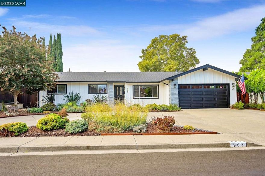 This home has been extensively updated with many important improvements that add comfort, efficiency, and peace of mind. Major upgrades include a new electrical panel, LED lighting, custom insulated garage door, chimney replacement, sewer lateral replacement, and a Lifetime roof with new downspouts (2019, including pool house). The kitchen features updated appliances, a new garbage disposal, and Maytag washer and dryer. Additional highlights include seven new ceiling fans, new exterior lighting and screens, low-flow toilets and shower heads, and a new shower door in the primary bath. Outdoor living has been enhanced with a redwood deck and overhang, freshly sealed, steel-framed redwood gates, drip irrigation, and updated fencing. Pool enthusiasts will appreciate the AIAqualink computer-controlled pool system, variable-speed pump, and 22 Tesla solar panels for energy savings. The water system has also been upgraded with whole-home filtration, softening, and reverse osmosis drinking water.