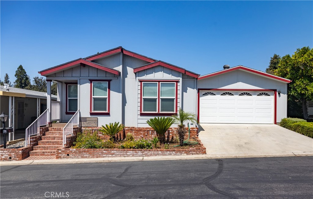 Welcome to this beautiful home, ideally situated in Valencia Lea, Highland's premier 55+ senior community, where you can enjoy some really pretty mountain views and convenient access to shopping centers, freeways, and restaurants.
This charming and meticulously maintained 2018 Fleetwood Canyon Lake home offers approximately 1428 square feet with 2 large bedrooms and 2 bathrooms. The heart of the home features an open floor plan where the spacious living and dining rooms flow seamlessly together, perfect for entertaining. The beautiful kitchen boasts newer appliances, ample storage, and a skylight that fills the space with natural light.
The spacious primary bedroom offers a large walk-in closet and a generously sized en-suite bathroom with double sinks, a walk-in shower, and a linen cabinet. For your convenience, there's an indoor laundry room with counter space for folding, a closet and lots of storage cabinets.
Additional features include ceiling fans in the bedrooms and living room, blinds, dual-pane windows, and vaulted ceilings throughout. Make your way to the backyard and take a seat under the covered patio to enjoy the shade.
Join the Valencia Lea community and take advantage of the impressive array of amenities, including a pool, two spas, two clubhouses, two BBQ areas, a serene green belt, a tranquil koi pond, and various activities to keep you engaged.
To truly appreciate all it has this home has to offer, come see it today!