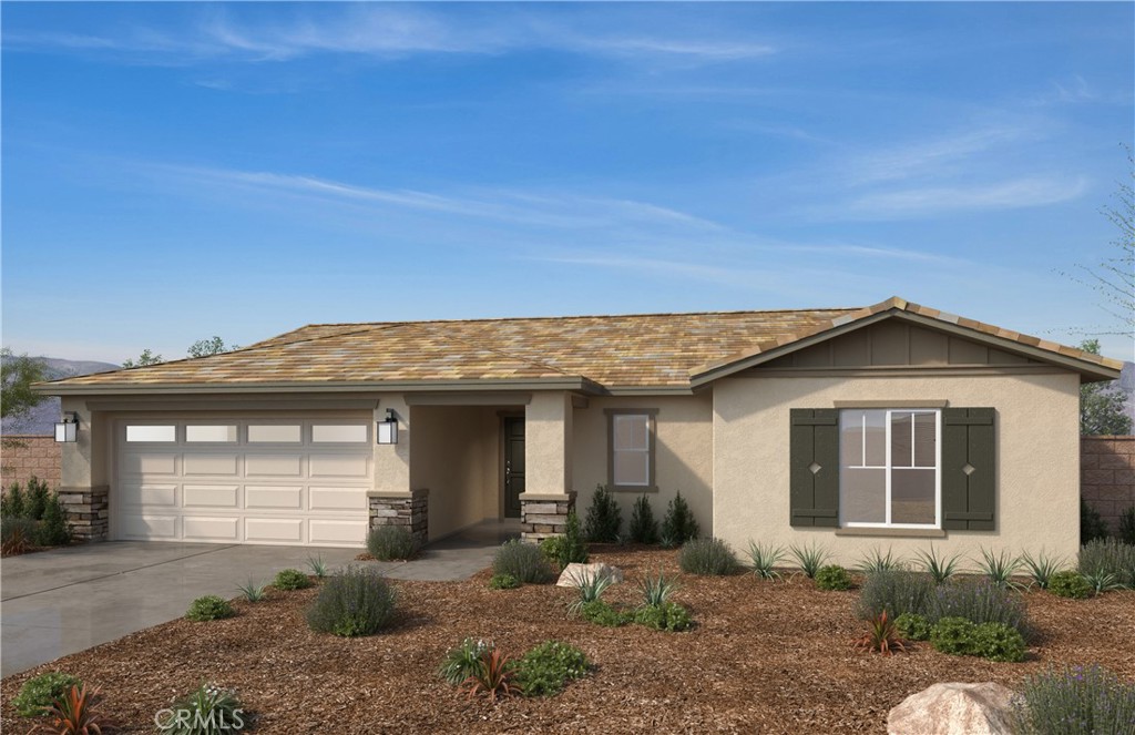 "Wow! What a beautiful Single Story home! This new home has 3 bedrooms with a den. Or you can convert the den to a fourth bedroom! The home has everything and is designed to be ENERGY STAR certified and delivers a superior level of energy-efficient comfort which includes the latest in-home insulation and dual-pane windows delivering significant savings on utility bills when compared to a used home. Home feature quartz kitchen countertops, 9 foot ceilings, luxury vinyl flooring, and supports healthier indoor environments! No HOA! Convenient to Hwys. 74 and 79, and
Shopping and dining nearby!
Photo is a rendering of the model. Buyer can either lease or purchase the Solar.