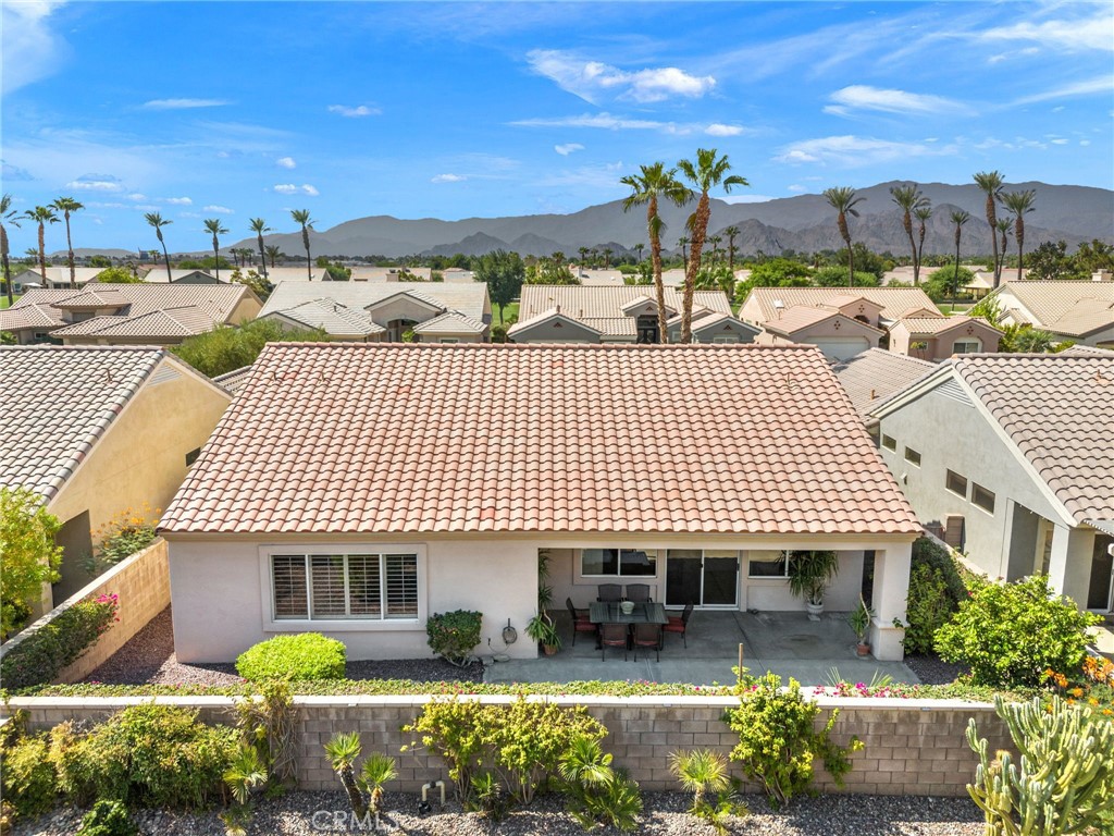 Welcome to 78770 Golden Reed, an elegant St. Croix vacation rental retreat in the heart of Sun City, Palm Desert, where sophistication meets resort-style living. This thoughtfully designed luxury rental spans approximately 2,032 square feet and features two bedrooms plus a den with a convertible sofa bed, offering both comfort and flexibility. The extra-large primary suite provides a serene escape, while the newly updated eat-in kitchen with island and 2025 appliances makes entertaining effortless. Inside, custom built-ins and a dedicated laundry room add both function and style, while the attached two-car garage ensures convenience. Outdoor living is just as inviting with a private front courtyard and a backyard dining space for six, perfect for evening gatherings beneath the desert sky. As a short term renter, you’ll enjoy access to all of Sun City’s unrivaled amenities: two championship golf courses, state-of-the-art fitness center, indoor and outdoor pools, and a wide array of clubs and activities designed to enhance your lifestyle. Escape, unwind, and indulge—your Palm Desert luxury lifestyle awaits in Sun City. Call for available months and prices. 30 day minimum stay and over 55 years gated community.