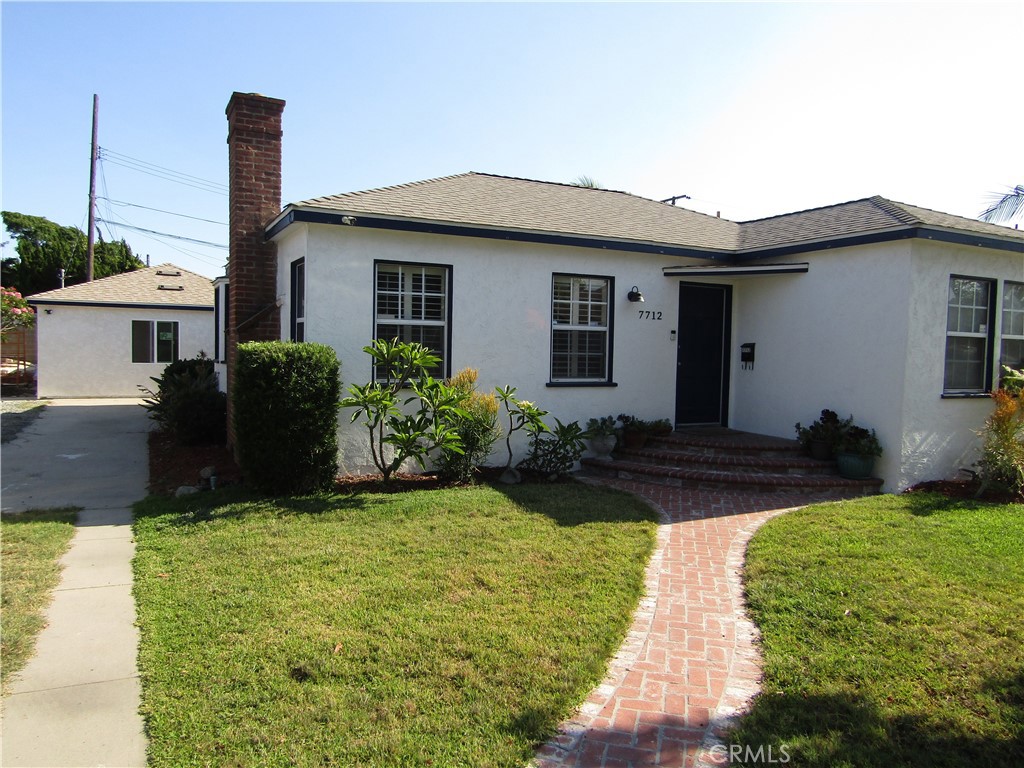 **SOLAR INCLUDED – Lower Your Electric Bills**
The owner pays for solar, allowing you to run the air conditioning without the worry of soaring utility costs. This beautifully updated 3-bedroom, 1-bath residence offers over 1,265 square feet of spacious living, plus a versatile **den or office flex space** ideal for working from home, hobbies, or quiet retreat.
Step into an inviting living room featuring refinished original hardwood floors, a classic fireplace focal point, and plantation shutters that blend privacy with timeless style. The kitchen showcases marble-veined quartz countertops, modern gray cabinetry, and a coordinated backsplash. A bay window nook provides the perfect spot for dining or casual mornings. Refrigerator included.
The updated bathroom features a shower-over-tub and contemporary vanity. Bedrooms are generously sized; all comfortably accommodate queen-sized beds, and the primary suite offers a full wall of closet space.
Additional highlights include a tankless water heater for energy-efficient, on-demand hot water, **in-home laundry with full-size stackable washer and dryer**, and an 8×10 storage shed for tenant use. The private backyard offers ample space for entertaining, relaxing, or enjoying time with your pet.
Conveniently located near shopping, dining, schools, and freeway access, this home offers excellent walkability and everyday convenience. A versatile opportunity ideal for multigenerational living as both the main house & ADU are vacant at the same time.