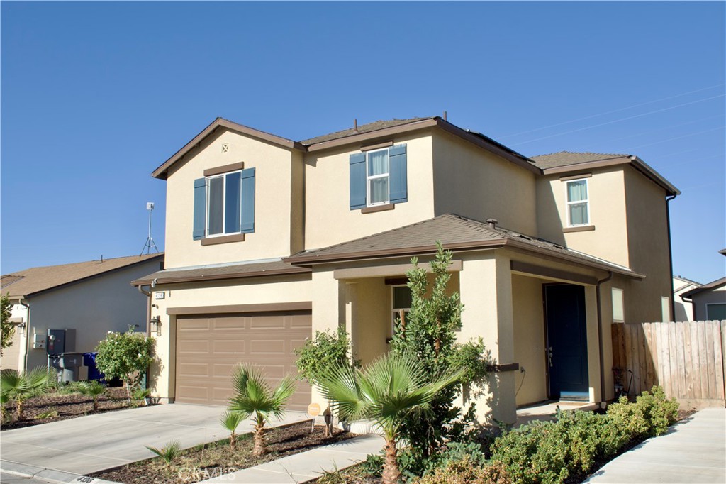 Welcome to this beautifully maintained 3-bedroom, 2.5-bathroom home, just 3 years young and filled with modern upgrades! Located on a spacious lot with potential RV access, this energy-efficient home features a tankless water heater, solar and dual-pane windows. The open-concept layout has sleek tile flooring throughout the main level and offers a seamless flow from the stylish kitchen complete with ample cabinetry and space for entertaining into the inviting living and dining areas.
Upstairs, you'll find all three generously sized bedrooms, including an oversized primary suite that offers the perfect retreat with a spacious walk-in closet and a bathroom featuring dual sinks. Step outside to the professionally low maintenance landscaped backyard, ideal for hosting gatherings or simply enjoying a peaceful evening outdoors.
Don't miss the opportunity to own this move-in ready home with all the conveniences and comfort you're looking for.