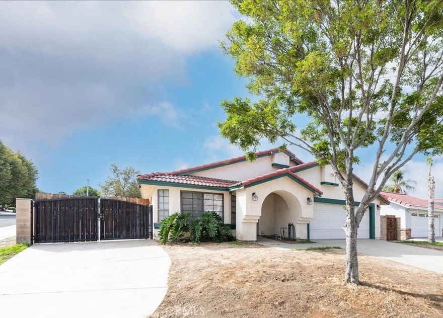 This beautifully upgraded corner-lot residence truly has it all! From luxurious granite countertops in the kitchen to stylish LVP and laminate flooring throughout, every detail reflects quality. The home features a spacious bonus room, perfect for a fourth bedroom, home office, or flex space to suit your lifestyle.

An oversized RV parking area offers ample space for all your recreational vehicles and toys—rare and highly desirable. The open concept kitchen boasts generous cabinetry and thoughtful design for both function and entertaining. Solar will be paid off at close of Escrow.

Don’t miss the opportunity to experience what makes this home so exceptional. Schedule your private showing today.