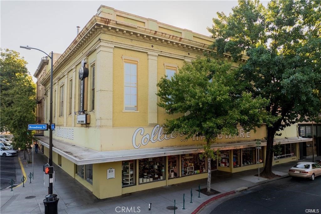 Busy corner location in the heart of Downtown Chico now available for Lease! Establish your business in this historical location a block from Chico State University! With a total of 8736+/- sq ft of floor space and approximately 3500+/- sq ft of basement, plus two mezzanines, there is plenty of room for a variety of uses and plenty of storage. The building has easy access to street parking on two sides and is surrounded by many sucessful business and restaurants. There is an additional 3600+/- sq ft available for lease upstairs if needed.