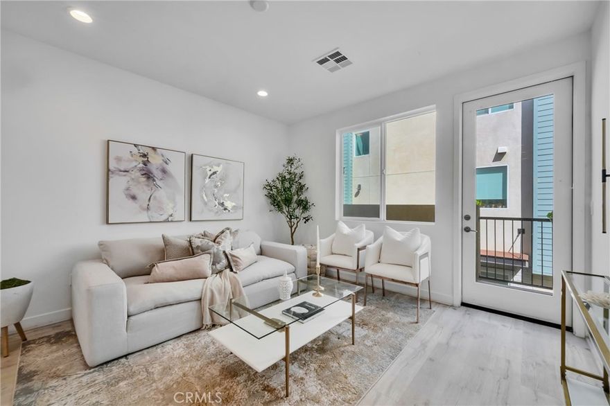 Welcome to 314 Bridgewater Way Unit 2. Built in 2018 and impeccably maintained, this contemporary residence offers over 1,700 square feet of refined living space in a quiet, sought-after neighborhood. With four generously sized bedrooms and four well-appointed bathrooms, this home is perfectly suited for families, professionals, or those who love to entertain.



Step inside to discover an open, light-filled layout accentuated by new vinyl laminate  flooring and recessed lighting throughout. At the heart of the home, the chef’s kitchen impresses with a striking 15-foot white quartz island—perfect for meal prep, casual dining, or hosting guests. The home includes a reverse osmosis water filtration system, providing clean, purified drinking water for added health and convenience. The sleek, all-electric appliances enhance both functionality and sustainability, creating a clean, modern culinary space.



The spacious primary suite provides a serene retreat, featuring a large walk-in closet and a luxurious en suite bath. On the entry level, a private bedroom with its own en suite bathroom offers ideal accommodations for guests, extended family, or a home office setup. Just off the main living area, a versatile bonus room—complete with its own bathroom—offers flexible use as a second living space, office, or creative studio.



Comfort and efficiency are built into every detail, with central air conditioning, a fully paid-off solar system, electrical is already in place in the attached garage for easy installation of an EV charger. Step outside to enjoy a beautifully landscaped yard framed by mature trees and a lush lawn, plus a dedicated mini dog park for your four-legged companions. The deck just off the living room offers a tranquil setting for outdoor dining or quiet evenings at home.



Additional highlights include 2 car private garage with direct access to the unit, ample guest parking and a prime location just moments from popular restaurants, parks, and local amenities.



Don’t miss this opportunity to own a modern, energy-efficient home that blends style, function, and convenience in one of the South Bay’s most desirable communities