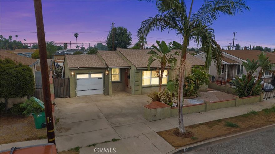 Welcome to 4244 Harlan Ave, a charming single-story home in a quiet, family-friendly neighborhood of Baldwin Park! This beautifully maintained 2-bed, 2-bath residence offers 1,456 sq ft of living space on a spacious 7,067 sq ft lot, providing comfort, functionality, and room to grow.



Step inside to find a bright, open layout with a generous living area, a cozy dining space, and plenty of natural light throughout. The large backyard is perfect for entertaining, gardening, or adding an ADU, pool, or outdoor lounge (buyer to verify).



Enjoy the convenience of being close to local schools, parks, shopping, and the Metrolink station, with easy access to I-10 and I-605 for a smooth commute anywhere in SoCal. Whether you’re a first-time buyer, growing family, or investor, this property offers endless potential and a fantastic location.



Don’t miss your chance to own a great home with solid bones, a large lot, and unlimited possibilities — schedule your private tour today!