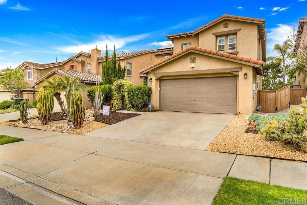 Welcome to an Eastlake Vistas Gem, a Sanctuary of Modern Living. Step into this exceptional Eastlake Vistas residence, a home that seamlessly blends luxury, comfort, and efficiency. Your journey begins in a custom, secluded courtyard, where a tranquil water fountain and fire pit create a perfect ambiance for relaxation and al fresco dining. The home’s exceptional open floor plan is filled with abundant natural light, highlighting the spacious living areas and creating an ideal space for both daily living and entertaining. The recently renovated chef's kitchen is a true centerpiece, boasting brand new cabinetry, sleek countertops, and high-end, stainless steel appliances. New, stylish laminate flooring flows seamlessly throughout the entire home, tying the space together beautifully. The owned solar panels and a recently upgraded, high-efficiency, low-noise AC keep you comfortable year-round with the added benefit of significantly reduced energy costs. This home is designed for the modern homeowner. The garage is a standout with its pristine epoxy floors and dedicated wiring for an electric car charger. A new garage door opener and high-speed fiber optic internet installation further enhance convenience. Stylish plantation shutters throughout the house not only provide elegance and privacy but also serve to better insulate the home, adding to its energy efficiency. Outside, drought-tolerant landscaping keeps utility costs low while providing visually stimulating curb appeal. The primary suite is a true retreat, featuring a westward-facing view deck with scenic vistas. The spa-like en-suite bathroom includes a separate, deep soaking tub and a spacious walk-in shower. A large, professionally organized walk-in closet provides ample storage. Living in Eastlake Vistas gives you access to an array of incredible resort-style amenities at the Woods Clubhouse and Creekside Clubhouse. Enjoy multiple pools, playgrounds, and recreation areas, plus miles of hiking and biking trails right outside your door. The home’s convenient location places you just minutes from Lower Otay Lake, a variety of shopping and dining options, and award-winning schools. Commuting is a breeze with quick access to the Southbay Expressway. Don't miss this opportunity to own a home that offers everything you need for a comfortable, convenient, and luxurious lifestyle. Schedule your private tour today! All information is deemed reliable but not guaranteed. Interested parties are advised to verify all information.