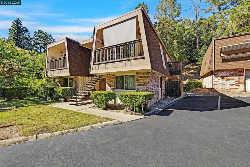 Welcome to this charming, move-in-ready condo in the heart of Moraga! This single-story home features 2 bedrooms, 2 full bathrooms, and 945 square feet of well-designed living space. The inviting living room with a cozy fireplace sets the tone for relaxed living, while the fresh interior paint and new laminate flooring give the home a clean, modern feel. Enjoy the rare convenience of two dedicated parking spaces-a true bonus in this community. Originally built in 1971, this home offers classic design with thoughtful updates and is located near Moraga's top-rated schools. You'll love the easy access to the Rheem Shopping Center, weekly farmersmarkets, scenic trails, Moraga Country Club, and St. Mary's College-all just minutes away. With a well-maintained HOA at $581/month, this is an ideal opportunity for first-time buyers, downsizers, or anyone seeking a comfortable and convenient East Bay lifestyle. Don't miss your chance to own in one of Moraga's most desirable neighborhoods! OPEN HOUSE SAT/SUN, OCTOBER 11 TO OCTOBER 12, 1-4:00.