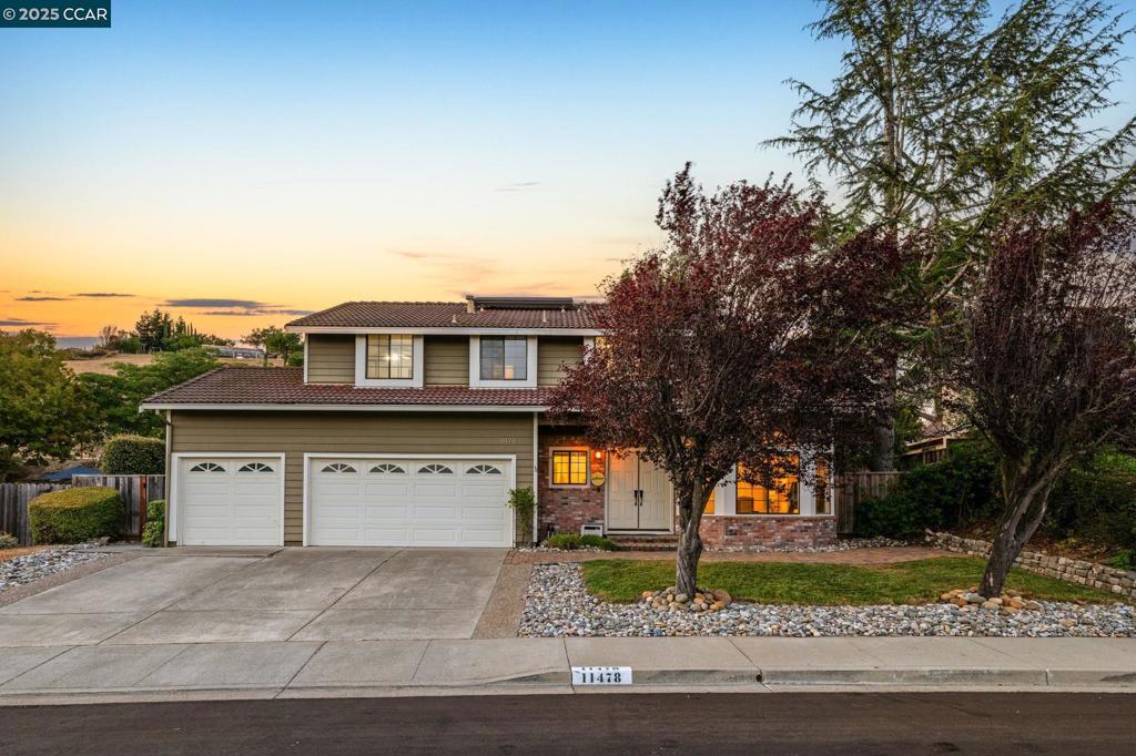 Beautifully updated home in Silvergate with no rear neighbors! Nestled in the hills, you can't beat the location and privacy! Vaulted ceilings and oversized windows allow for tons of natural light. Updated eat-in kitchen features white cabinets, granite countertops, stainless steel appliances and a garden window overlooking the backyard. Open floor plan with kitchen/family combo and custom built-ins that anchor the cozy fireplace. Beautifully updated bathrooms throughout. Hardwood style flooring, new light fixtures, brand new carpet and fresh paint make this home truly turnkey. Backing to private open space, the generous backyard offers a spacious raised patio, large grassy area, and views of the hills. Proximity to parks, shops, restaurants, and top-rated schools. Fabulous commute options including 580/680 freeways and BART.