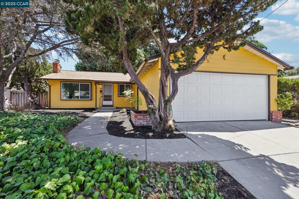 First time on the market in over 60 years! Nestled on a quiet street in the desirable Tara Hills neighborhood, this beautiful 4-bedroom, 2-bathroom home has been lovingly cared for by its original owner. Offering over 1,300 sq ft of comfortable living space, the home features an updated kitchen with granite countertops, stylish backsplash panels, recessed lighting, and stainless-steel appliances. Recent improvements include a roof, furnace, and water heater - all approximately 5 years old - along with energy-efficient double-pane windows, fresh interior paint, modern light fixtures, and durable laminate flooring throughout. Additional highlights include central heating and a spacious 2-car garage. Conveniently located near local schools, public transportation, Pinole Shores Park by San Pablo Bay, Walmart, and the shops and restaurants at Pinole Vista Crossing. With easy access to Highway 80 and Richmond Parkway, this is a rare chance to own a special home in a prime, commuter-friendly location.