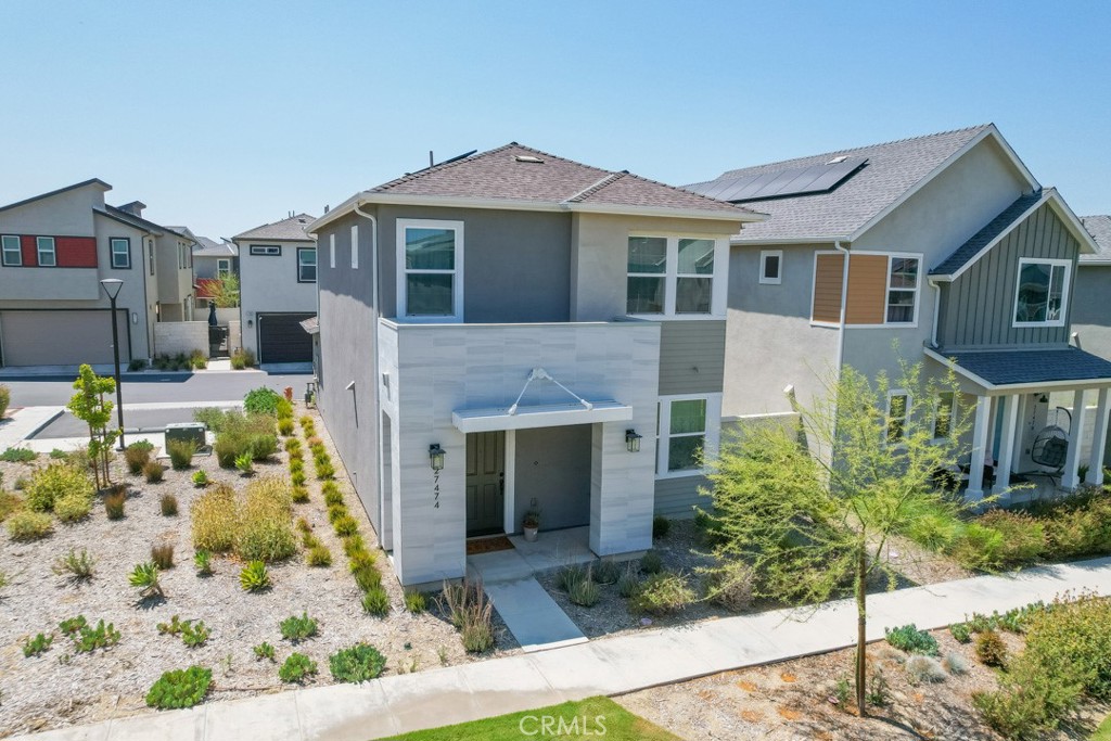 $240/Month HOA One of the Lowest in FivePoint! Fully Detached Home – No shared walls means more privacy, stronger resale value, and full ownership of your space. Private Outdoor Yard – Perfect for BBQs, patio furniture, or even a spa setup for relaxing evenings. Peaceful Views – Your front door opens to a beautifully landscaped greenbelt, not another house. That means more privacy, an open feel, and serene surroundings. Excellent Condition – The floor plan is smart, elevated, and practical. The home is move-in ready and has been kept in great shape. On top of that, you get fully owned solar panels for long-term energy savings and the lowest HOA fee in all of FivePoint—a rare find. The Clover subdivision is one of the most popular neighborhoods in FivePoint, and this location originally sold at a premium because it’s one of the best spots in the entire development. As a homeowner, you’ll enjoy resort-style amenities: four pools, private cabanas, multiple BBQ areas, scenic paseos, and a sleek clubhouse with skyline views.In FivePoint, both location and layout matter—and this home checks all the boxes.