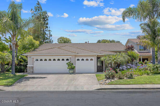 Welcome home to your new sanctuary located in the sought after gated community of California Oakbrook! This gorgeous single story home has a huge primary bedroom with a large bathroom as well as a walk in closet. Lovely dining area attached to the formal living area. Cozy family room with fireplace is adjoined to the chefs kitchen with double ovens and oversized island. Indoor laundry. The backyard is spectacular with a sparkling pool and spa with 3 water features. Outdoor kitchen includes built in BBQ, Pub height gas fire pit island and sitting area. Unwind after a long day under the copper topped gazebo, complete with heaters for those cool evenings. The entire backyard/pool area is completely private with a 20' hedge and fenced area. Lovely mountain views from the front of the home and situated next to the community park/playground. You are going to love living here!