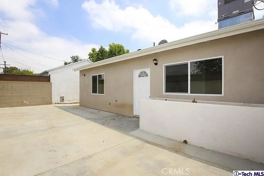 Welcome to this beautifully designed back house for rent in the heart of Van Nuys, featuring 2 bed and 2 bath, perfect for comfortable living. The home is enhanced with recessed lighting throughout, creating a warm and inviting ambiance, while the updated kitchen offers a fresh, stylish space ideal for everyday cooking and entertaining. Elegant laminate flooring flows seamlessly through the unit, complementing the generously sized living room that provides plenty of space to relax and unwind. Enjoy the convenience of 2 car garage and a private, peaceful setting, all while being close to local amenities, making this charming home the perfect blend of comfort, style, and location.