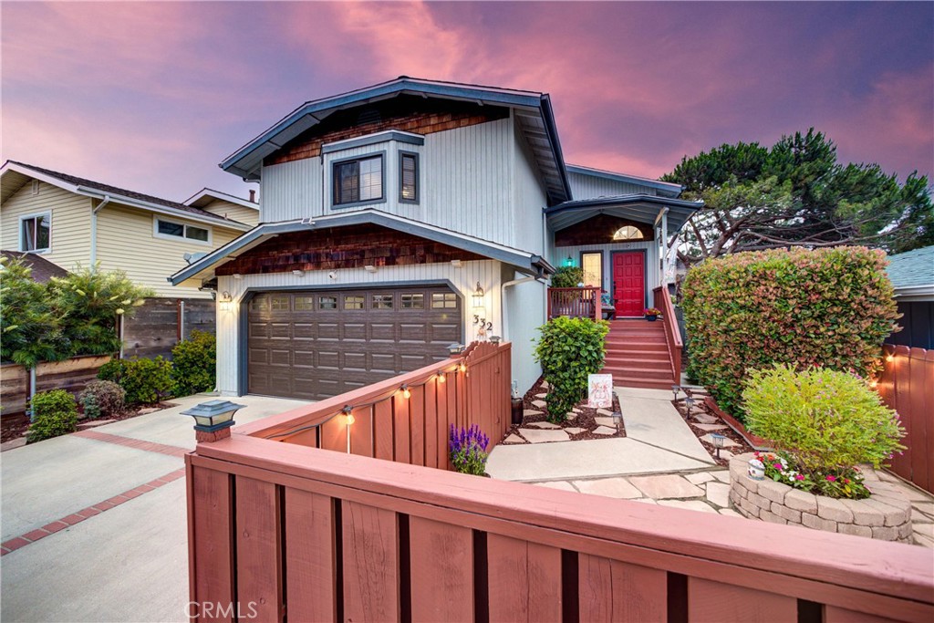 Turn Key and newly improved, owned SOLAR 3BD/3BA, 1,800 sqft home within the highly sought-after Cuesta by the Sea neighborhood of Los Osos. Enjoy an amazing location just steps from the Bay, perfect for kayaking, bird watching, or simply reflecting by the water’s edge. Nearby, take in concerts at Sea Pines Golf Course or explore scenic trails at Montaña De Oro on foot or horseback to catch breathtaking sunsets. This home features fully owned SOLAR and a brand-new fire-resistant roof for modern, sustainable living. The welcoming fenced courtyard leads to an open-concept living space with vaulted wood-beamed ceilings, a charming fireplace, and a large picture window for plenty of natural light. The kitchen boasts stainless steel appliances, ample windows, and a delightful breakfast buffet. French door open from the living room to a deck with stairs leading to the fenced backyard with shed, pergola and plenty of patio space, ideal for entertaining, pets, and kids. The upstairs also includes a spacious bedroom with a half-bath, while downstairs offers two more bedrooms, including the primary suite with a walk-in closet, backyard access, and en-suite bath. Plenty of space in the attached 2 car garage with cabinets and utility sink. Thoughtful details like stained-glass accents and a beachy vibe complete this Los Osos treasure. Located in the Monarch Grove Elementary School district. Wonderful opportunity at an improved price!!!