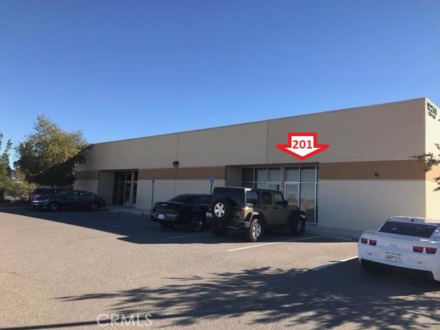 Multi-tenant Building #2 has suite 201 (1200 sf) available for Lease. It has 4 offices built-out, Pantry, Reception Counter. Rent $1.20 psf/month + CAM (0.25 cents psf/month) = $1,740/month + electricity & gas. Great location. Great street visibility. Great traffic count. Close to Bear Valley Road.